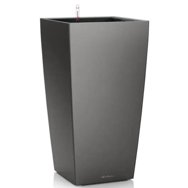 Фото - Вазон Lechuza 30/56 Кубико АИС Антрацит 18184