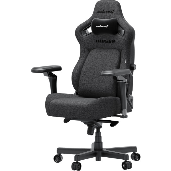 Фото - Кресло для геймеров Anda Seat Kaiser 4 V2 Size XL Dark Gray Fabric (AD12YDDC-XLL-20-GB-CF-03)