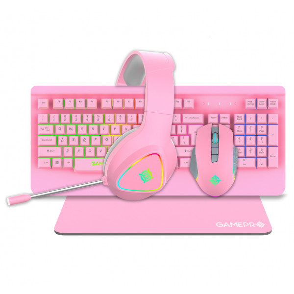Фото - Клавиатура+мышь GamePro 4 в 1 наушники+коврик (GS1863)