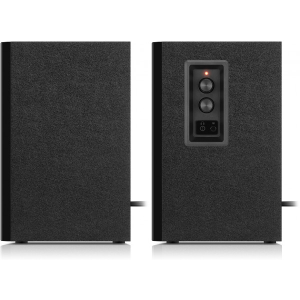 Фото - Уценка - Компьютерная акустика компактная 2.0 REAL-EL S-415 Black (EL121200017)