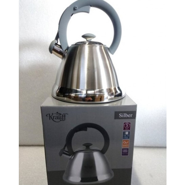 Фото - Чайник металлический Krauff 26-298-002 Silber 3л