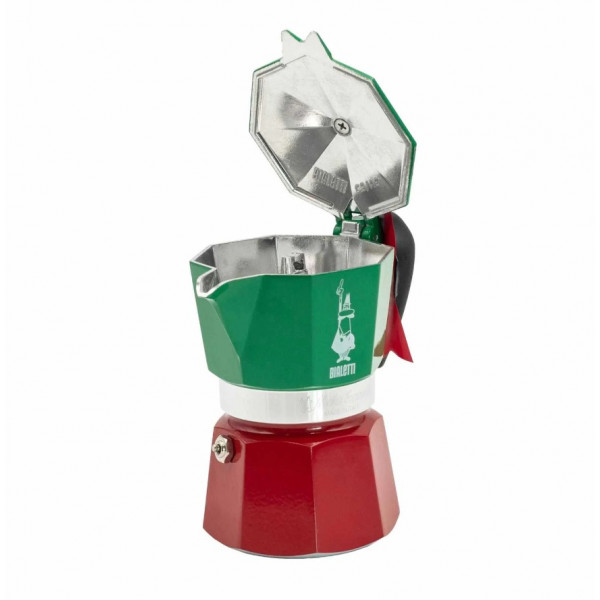 Фото - Кофеварка гейзерная Bialetti Moka Express Italia 180 мл (0005322)