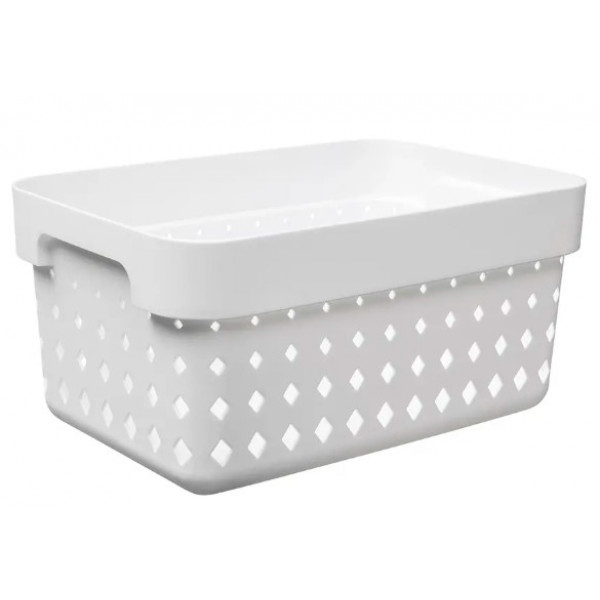 Фото - Корзина для хранения Plast Team Seoul S белый (6023) Фото - Корзина для хранения Plast Team Seoul S белый (6023)