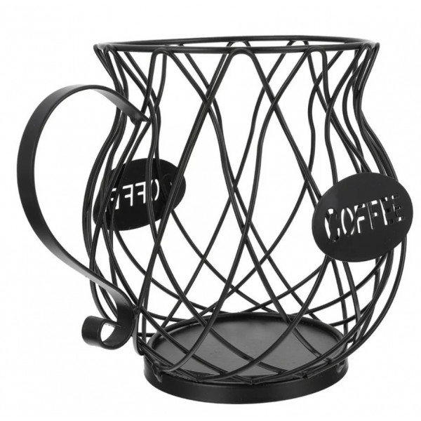 Фото - Емкость для фруктов Viva LACY MUG BLACK 18x14x9.5 см (B090060)