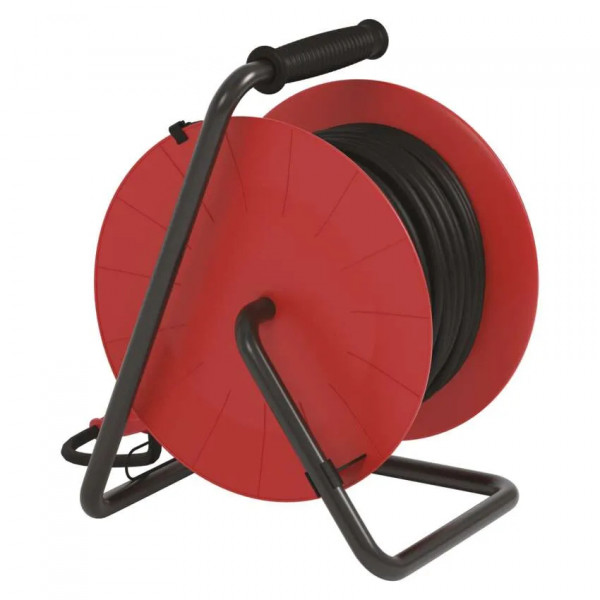 Фото - Удлинитель 220В EMOS на катушке P08225, 4 розетки, 25 м, резина