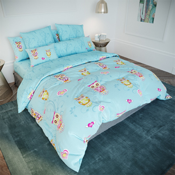 Фото - Комплект постельного белья ТЕП 274 Сова (2-00880_16634) Фото - Комплект постельного белья ТЕП 274 Сова (2-00880_16634)