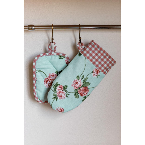 Фото - Набор прихваток Прованс Розочки 29х15 см (035694)