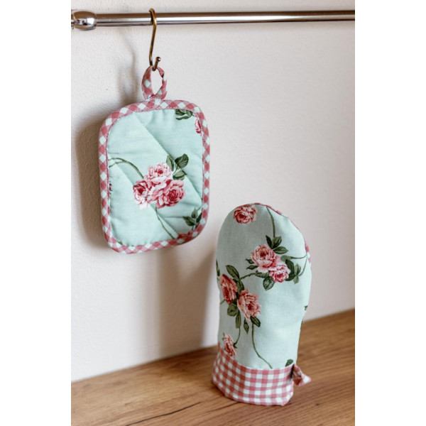 Фото - Набор прихваток Прованс Розочки 29х15 см (035694)