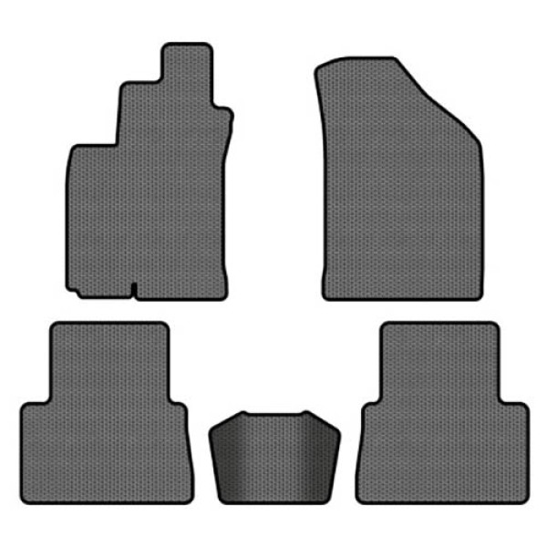 Фото - EVA коврики в салон авто EVAtech для Lacetti Chevrolet 2002 1 поколение Htb EU CT32337CG5SGB
