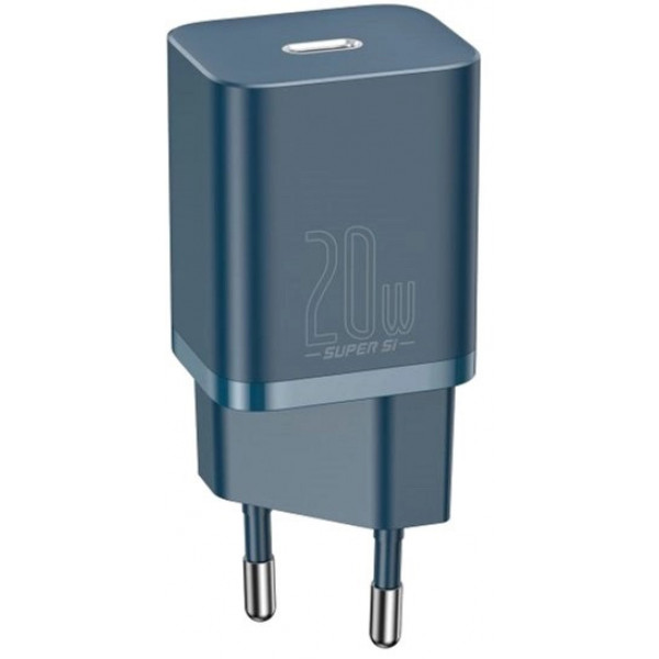 Фото - Сетевое зарядное устройство Baseus 1xUSB 20W USB-C+Cable Type-C (TZCCSUP-B03)