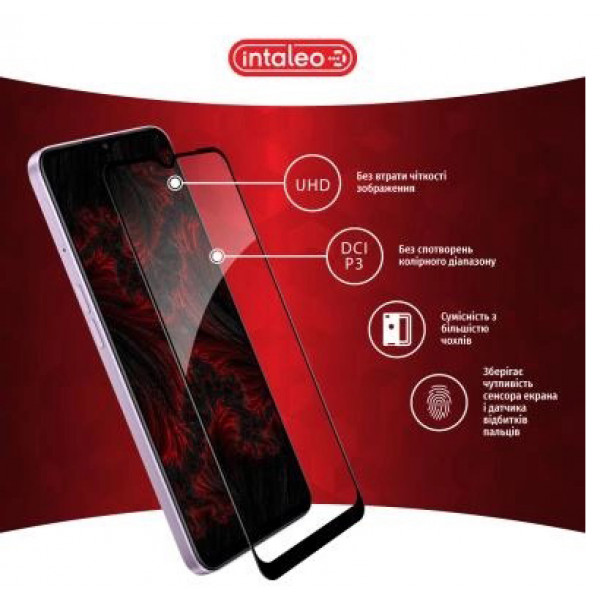 Фото - Защитное стекло для смартфона Intaleo Full Glue for Realme 9 Pro (1283126542633)