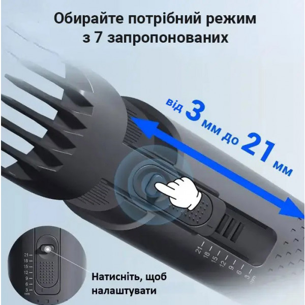 Фото - Машинка для стрижки волос Riwa RA-6115 Grey