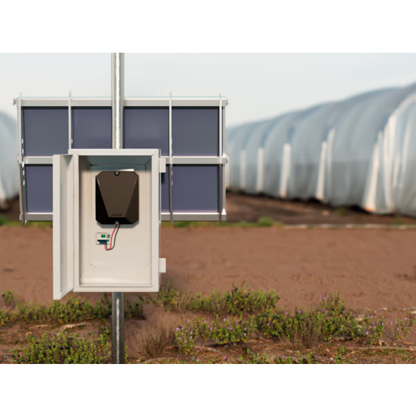 Фото - Беспроводная станция управления приборами Ajax Hub BP Jeweller black