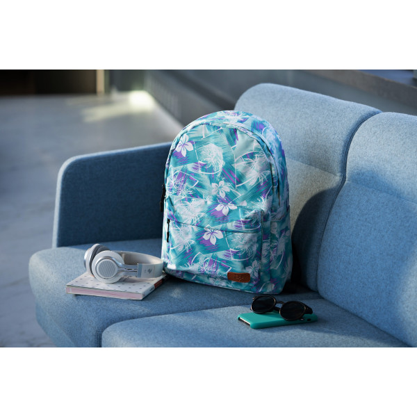 Фото - Рюкзак для ноутбука 2E TeensPack 13'' Wild flowers Green-Blue (2E-BPT6114GB)