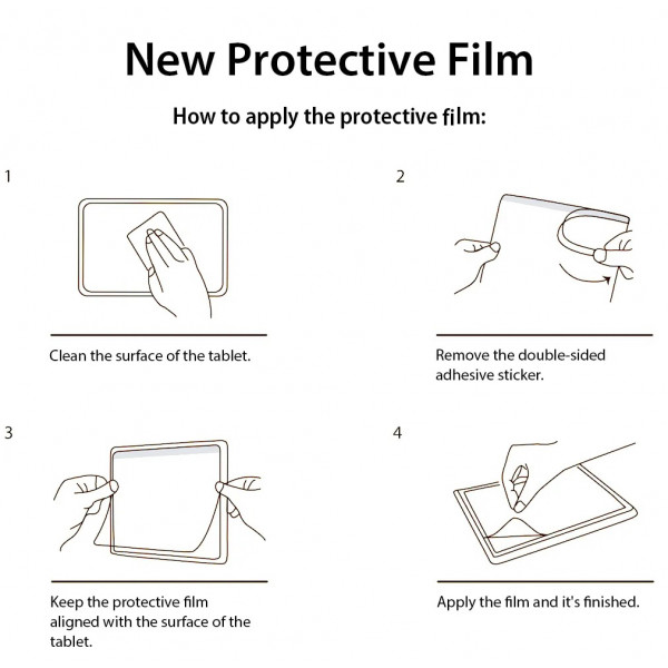 Фото - Защитная пленка для графического планшета XP-Pen for Deco Pro M (AC86)