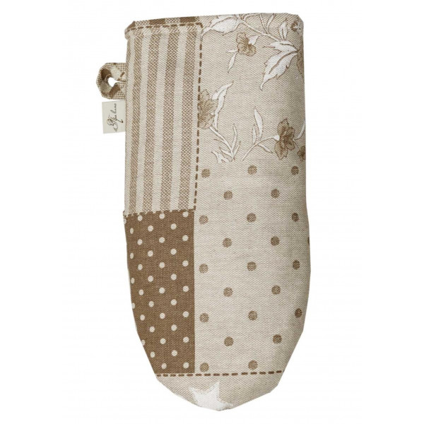 Фото - Набор прихваток Прованс Печворк бежевый 32х20 см (034950)