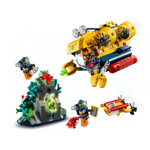 Фото - Конструктор LEGO City Океан: исследовательская подводная лодка (60264)