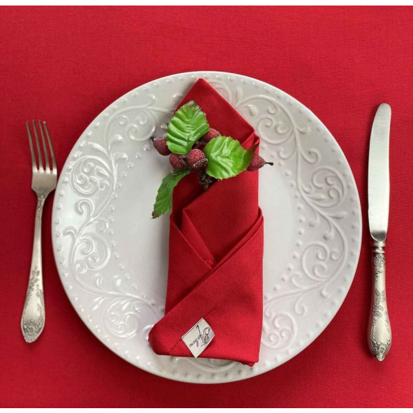 Фото - Салфетка для сервировки Прованс Красная 35х45 (017634)