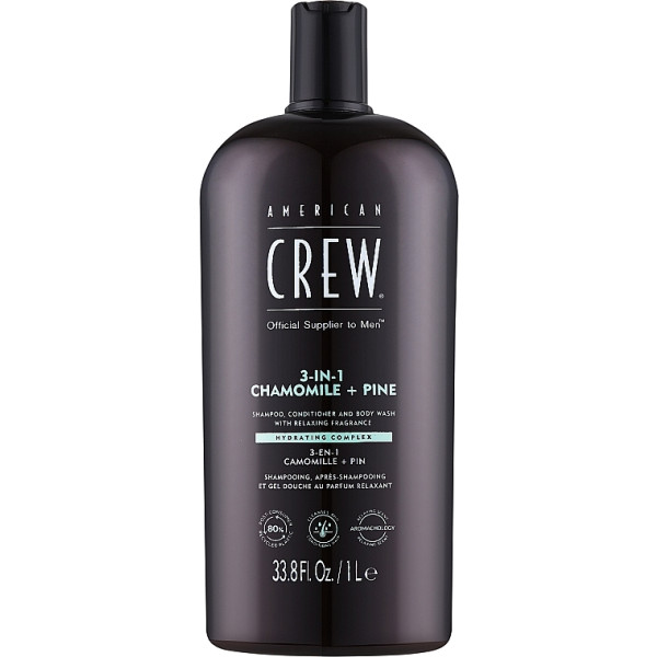 Фото - Шампунь мужской American Crew 3 в 1 Relaxing Shampoo 1 л (738678003282)