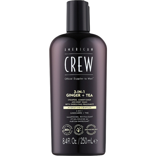 Фото - Шампунь мужской American Crew 3 в 1 Energizing Shampoo 0.25л (738678003398)