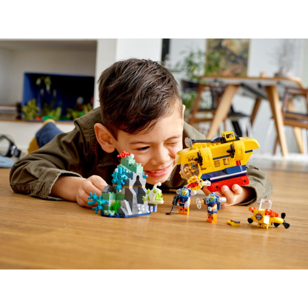 Фото - Конструктор LEGO City Океан: исследовательская подводная лодка (60264)