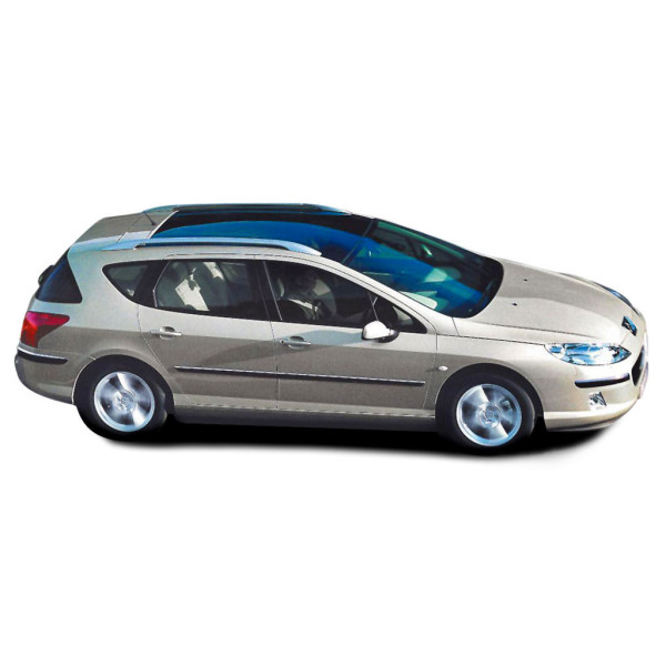 Фото - EVA коврики в салон авто передние EVAtech для 407 AT Peugeot 2004-2010 1 поколение Combi EU (PT11241AD2CP2RGB)