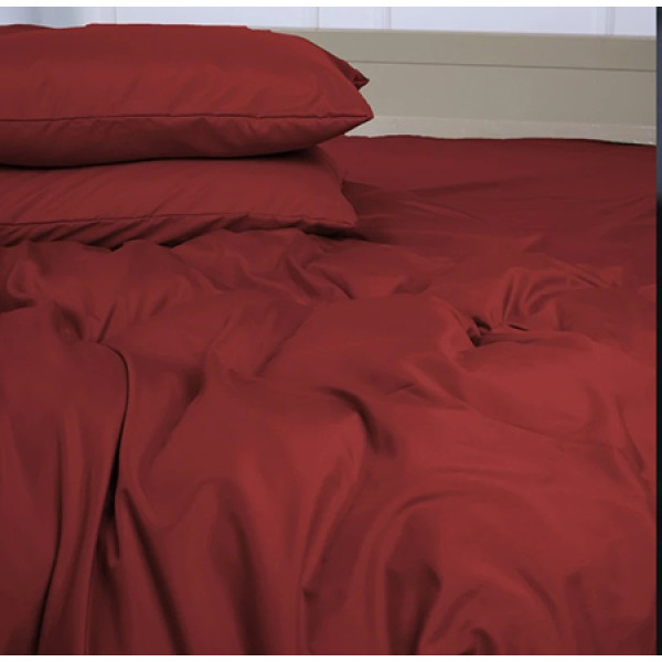 Фото - Простынь двуспальная MirSon Soft Elegance №19-1655 Garnet 180х200 см (2200010917833) Фото - Простынь двуспальная MirSon Soft Elegance №19-1655 Garnet 180х200 см (2200010917833)