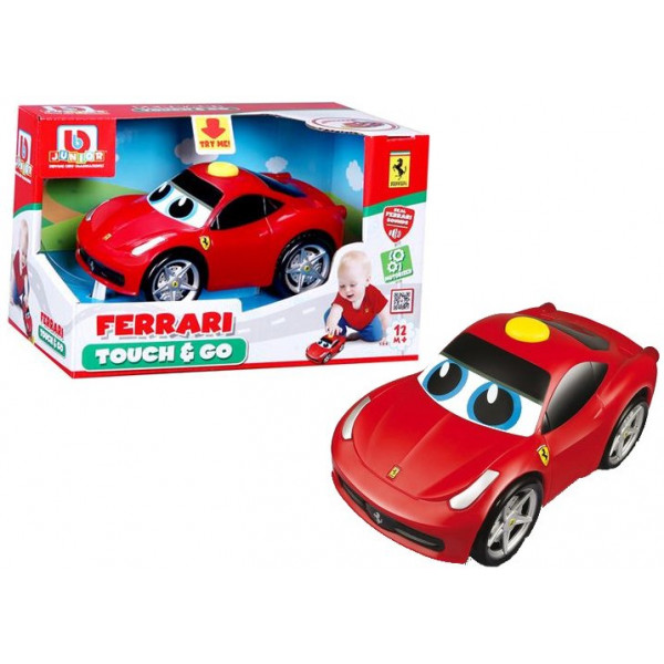 Фото - Базовый игровой транспорт для малыша Bb Junior Ferrari 458 Italia (16-81604)