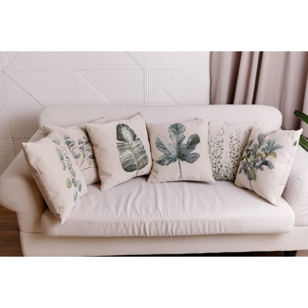 Фото - Подушка декоративная Прованс Инжир 45х45 см (035502)