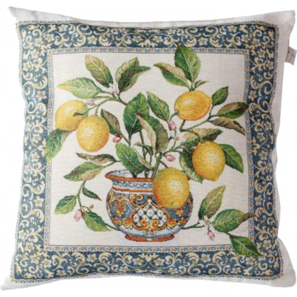 Фото - Подушка декоративная Прованс Сочные лимоны 45х45 см (035510) Фото - Подушка декоративная Прованс Сочные лимоны 45х45 см (035510)