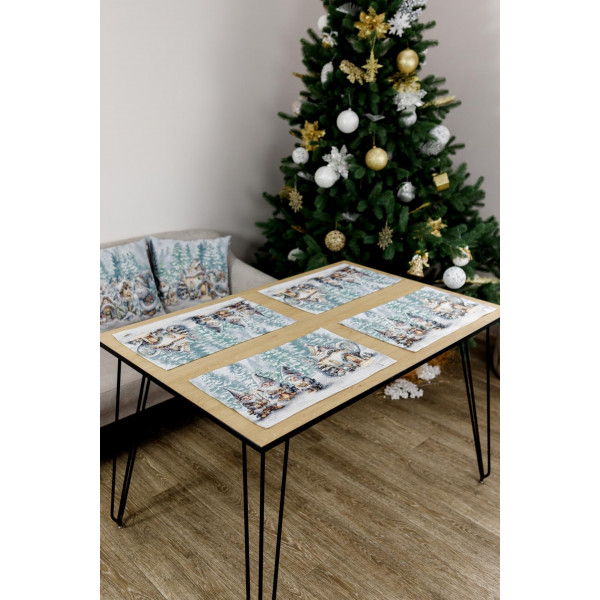 Фото - Подушка стандартная Прованс Сказочные гномы Салазки 45х45 см (038475)