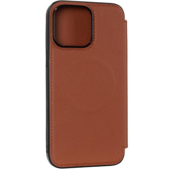 Фото - Чехол для смартфона Gelius Premier Book Case Magsafe for iPhone 14 Individual Brown (98651)
