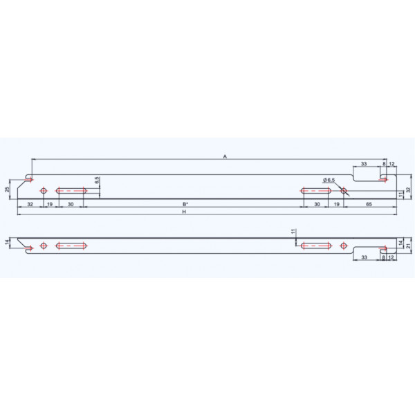 Фото - Радиатор отопления Terra Teknik 22 тип 500х1600 бок. подключение