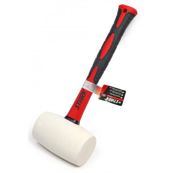 Фото - Молоток Stark 680 г, d 65 мм Белый (520400680) Фото - Молоток Stark 680 г, d 65 мм Белый (520400680)