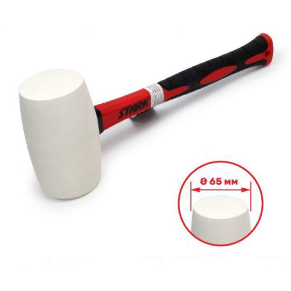 Фото - Молоток Stark 680 г, d 65 мм Белый (520400680)