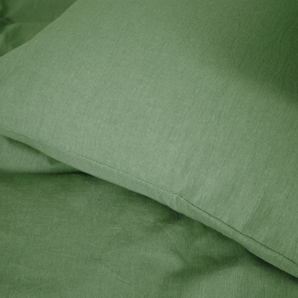 Фото - Простынь двуспальная MirSon 40-0023 Mystic Forest 180х200 см (2200009678042)