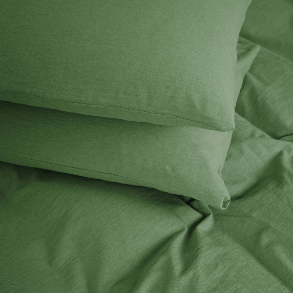 Фото - Простынь двуспальная MirSon 40-0023 Mystic Forest 180х200 см (2200009678042)