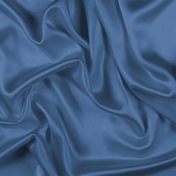 Фото - Простынь двуспальная MirSon 180x190 см Soft Touch of SATIN 011 Navy (2200011281186)