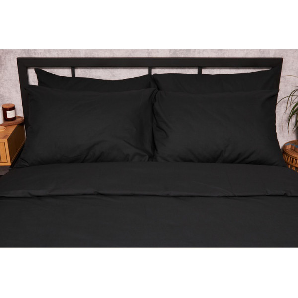 Фото - Комплект постельного белья Moon&Star Бязь Gold Люкс Black 175х210 (MS-820002981)