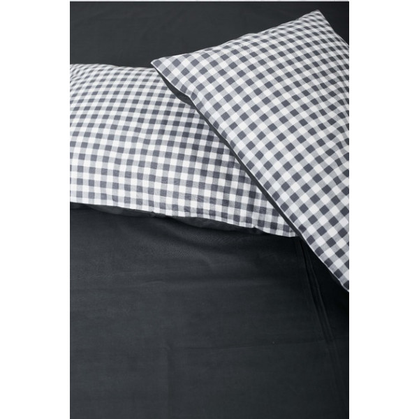 Фото - Комплект постельного белья Moon&Star 143х210х2 нав. 2х70х70 Gray Square Ranforce Elite (MS-820000027)