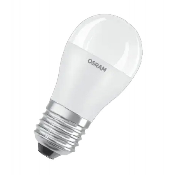 Фото - Лампочка светодиодная Osram LED E27 6.5Вт 3000К 560Лм Р60 VALUE (4058075624108)