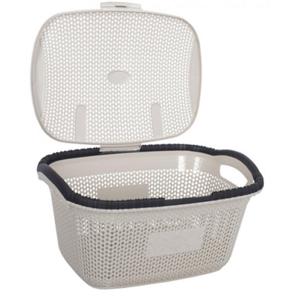 Фото - Корзина для белья VIOLET HOUSE 1002 Виолетта Cappuchino 28 л