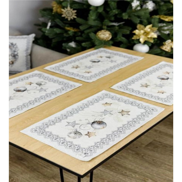 Фото - Салфетка для сервировки Прованс гобелен SILVER STAR 30х50 (031331)