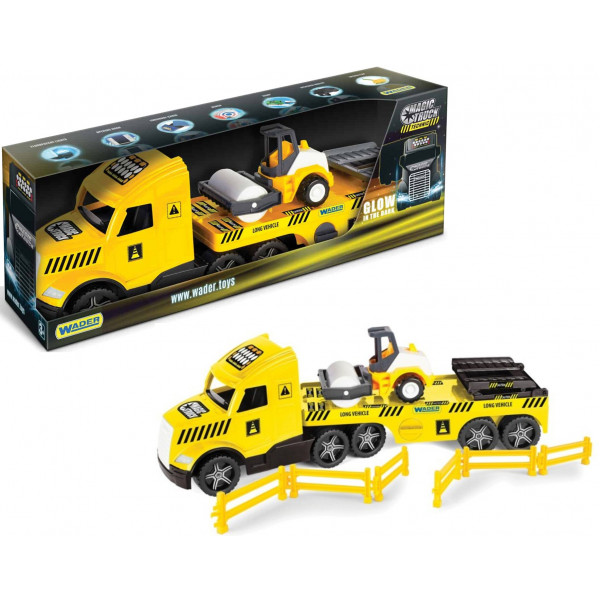 Фото - Наземная спецтехника Wader ''Magic Truck Technic'' с катком (36450)