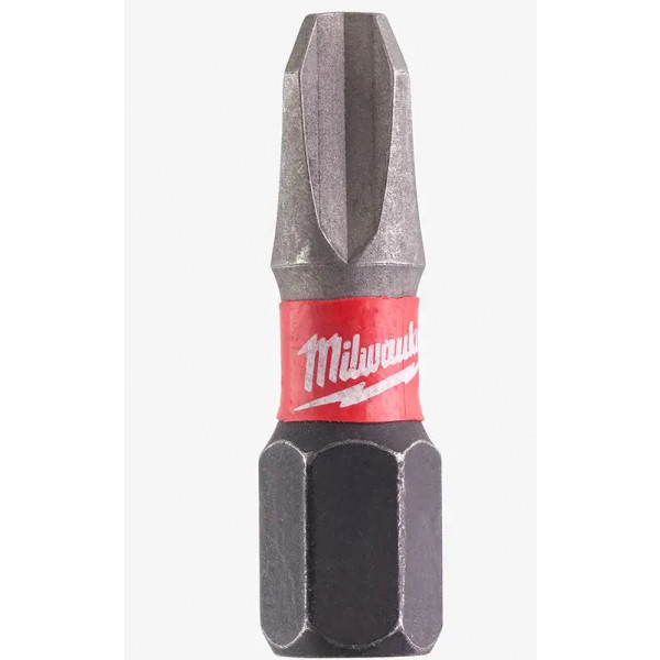 Фото - Бита для отвертки Milwaukee Shockwave PH3 25 мм 2 шт. (4932430857)