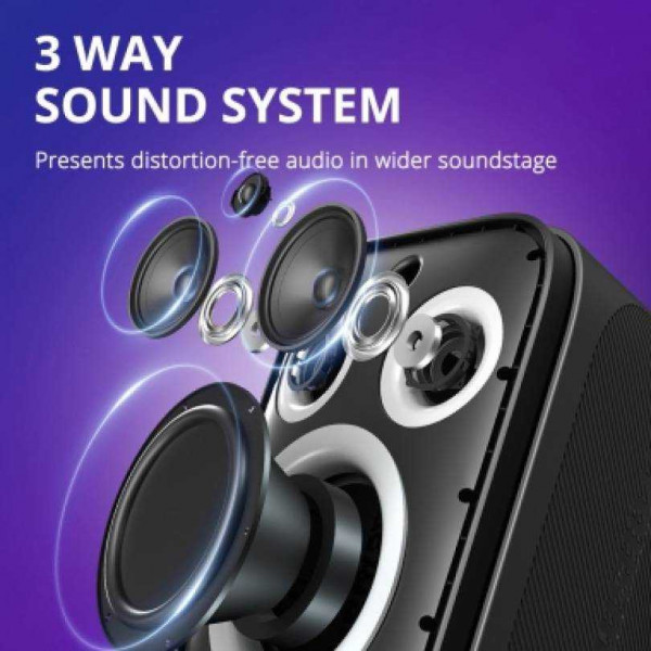 Фото - Портативная акустика Tronsmart Halo 200 Black (868659)
