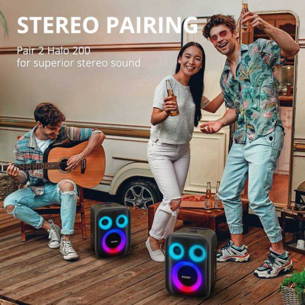 Фото - Портативная акустика Tronsmart Halo 200 Black (868659)