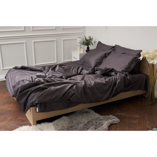 Фото - Комплект постельного белья Moon&Star King Size 220x240 Rain Cloud Satin Premium (MS-820000386)