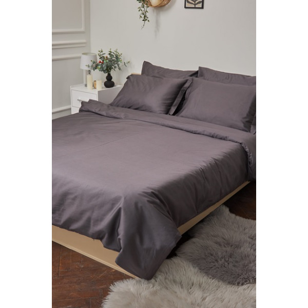 Фото - Комплект постельного белья Moon&Star King Size 220x240 Rain Cloud Satin Premium (MS-820000386)