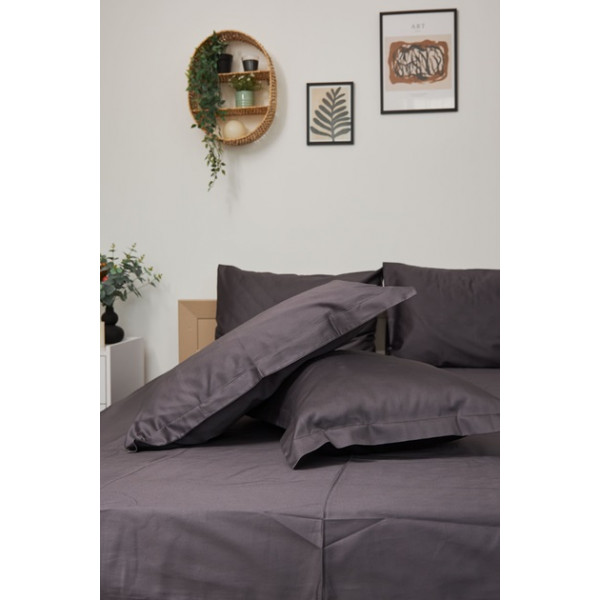 Фото - Комплект постельного белья Moon&Star King Size 220x240 Rain Cloud Satin Premium (MS-820000386)